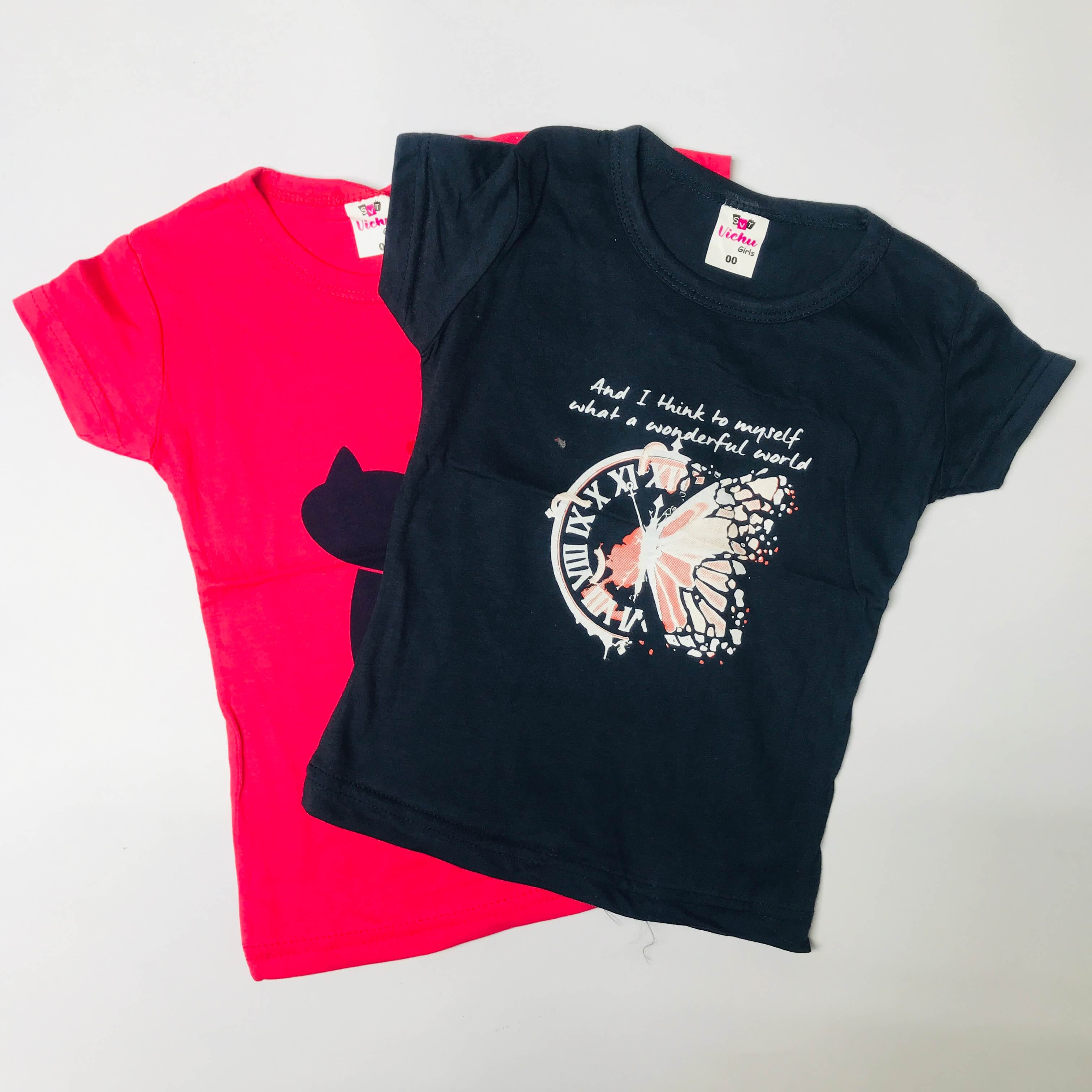 SVT Girls Top Combo Pack of 2 (6M-9M)