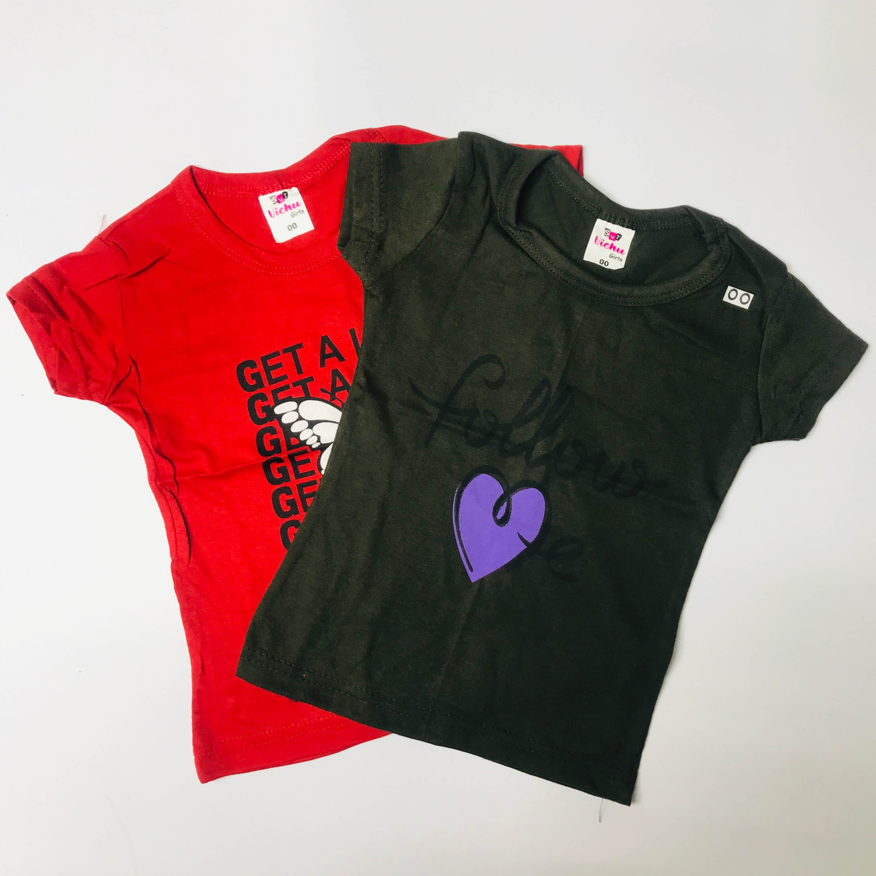 SVT Girls Top Combo Pack of 2 (6M-9M)