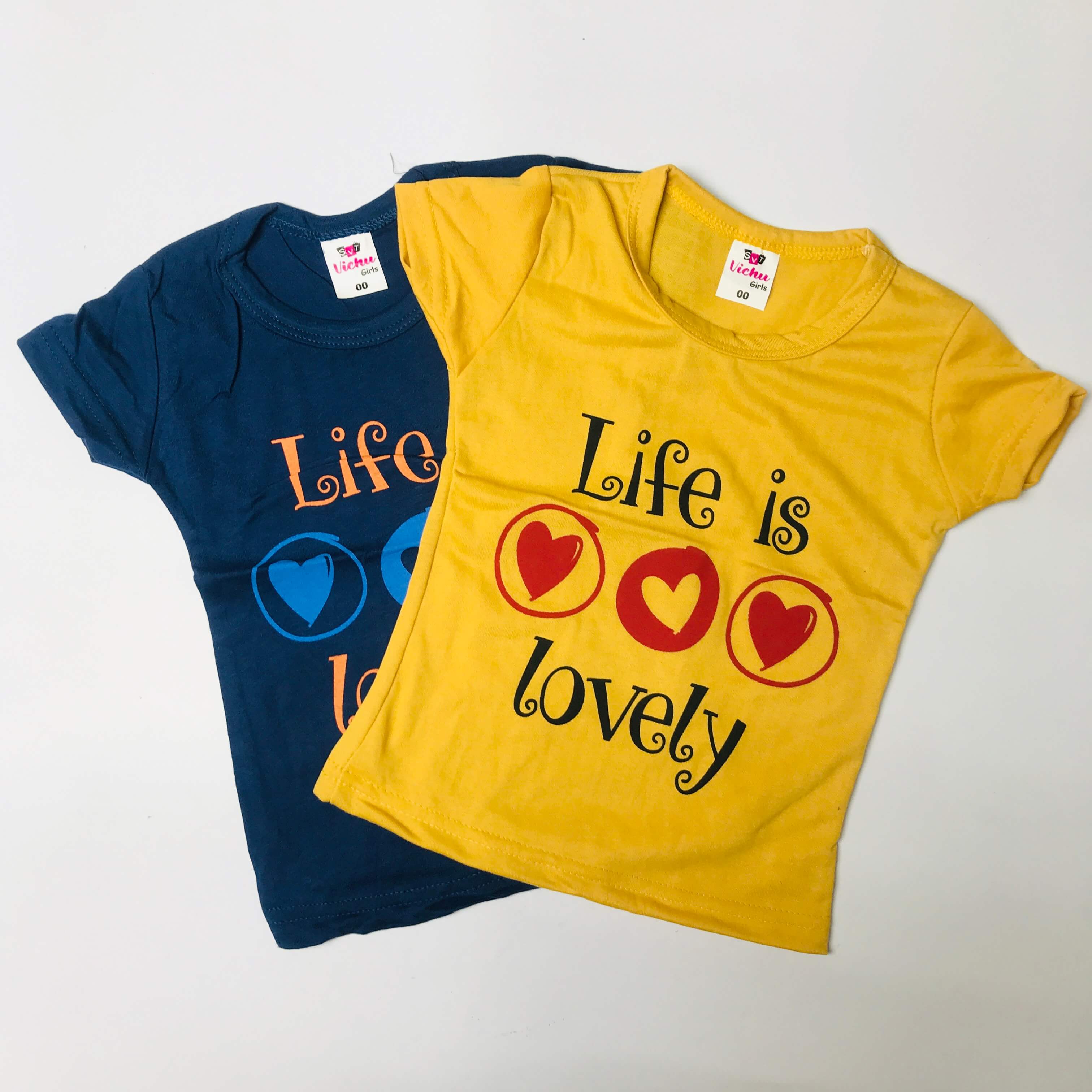 SVT Girls Top Combo Pack of 2 (6M-9M)