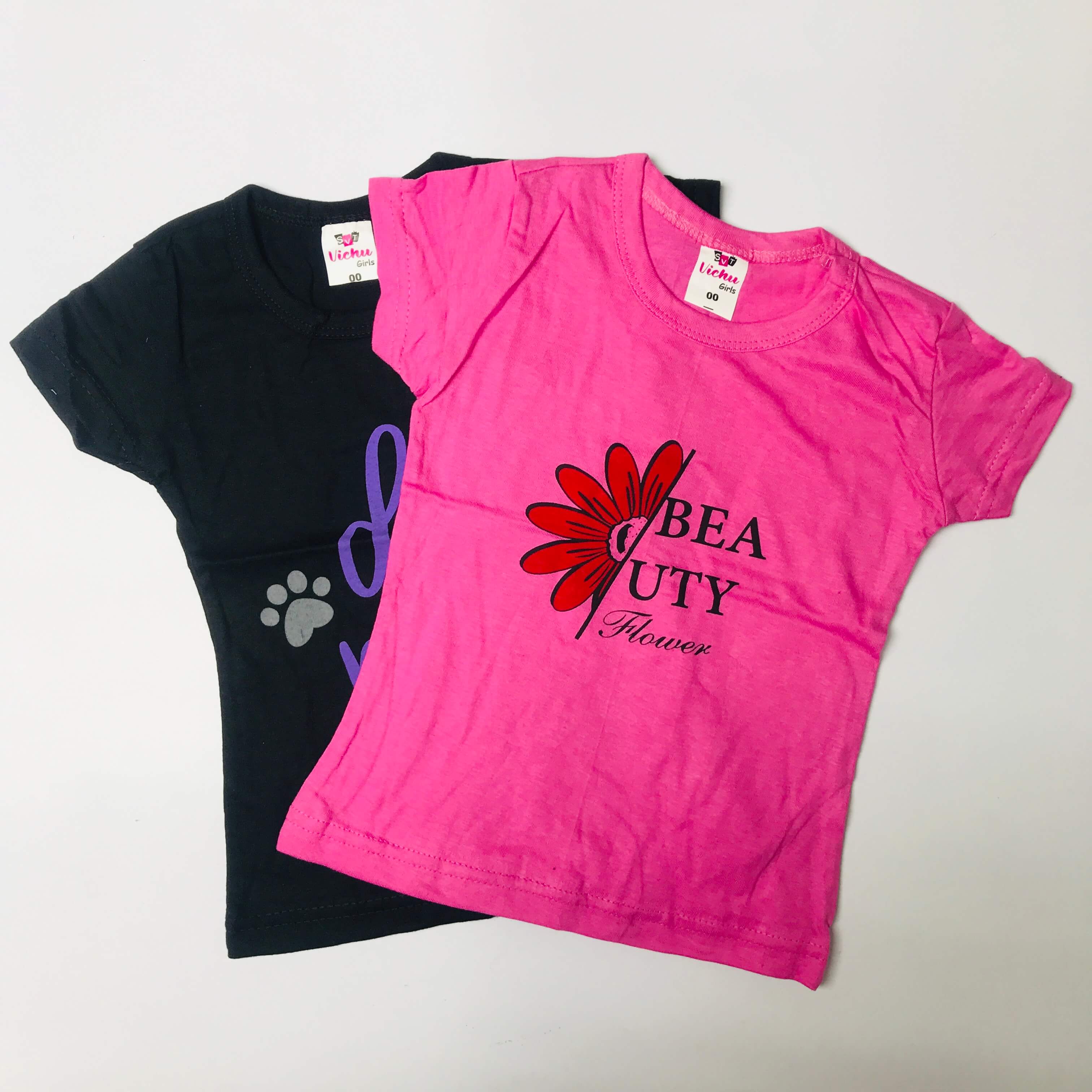 SVT Girls Top Combo Pack of 2 (6M-9M)