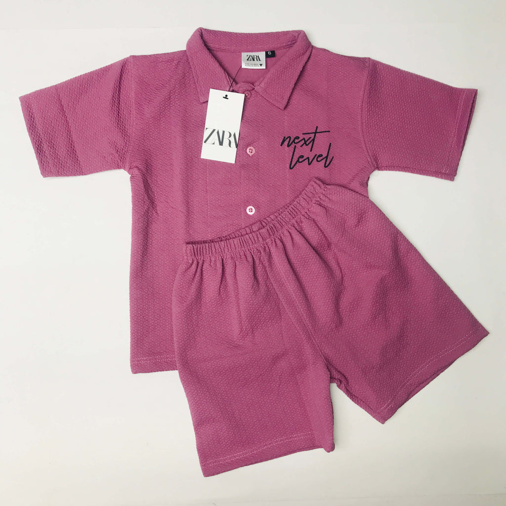 Berry Shirt & Nikker Set
