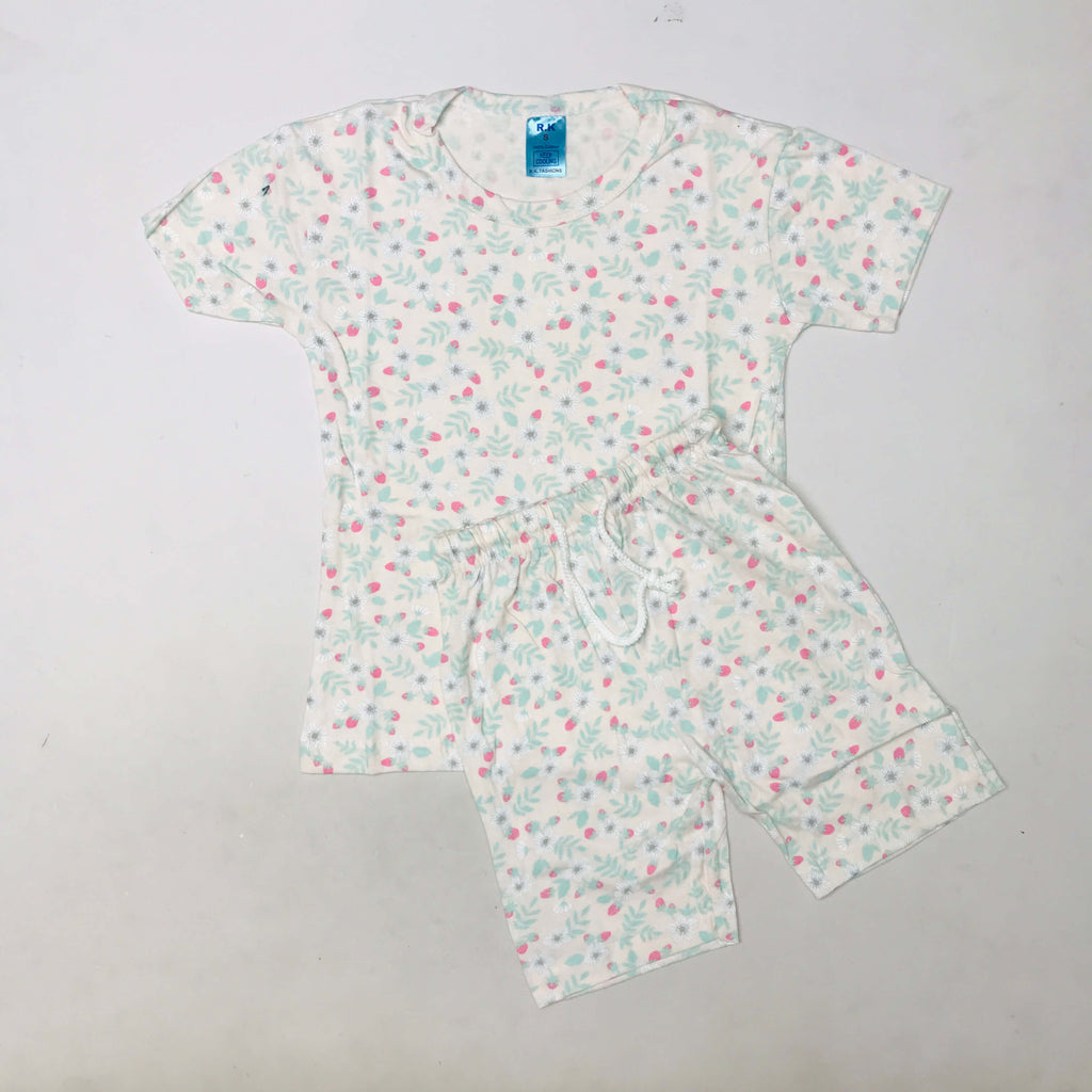 Kids Printed Shorts Set