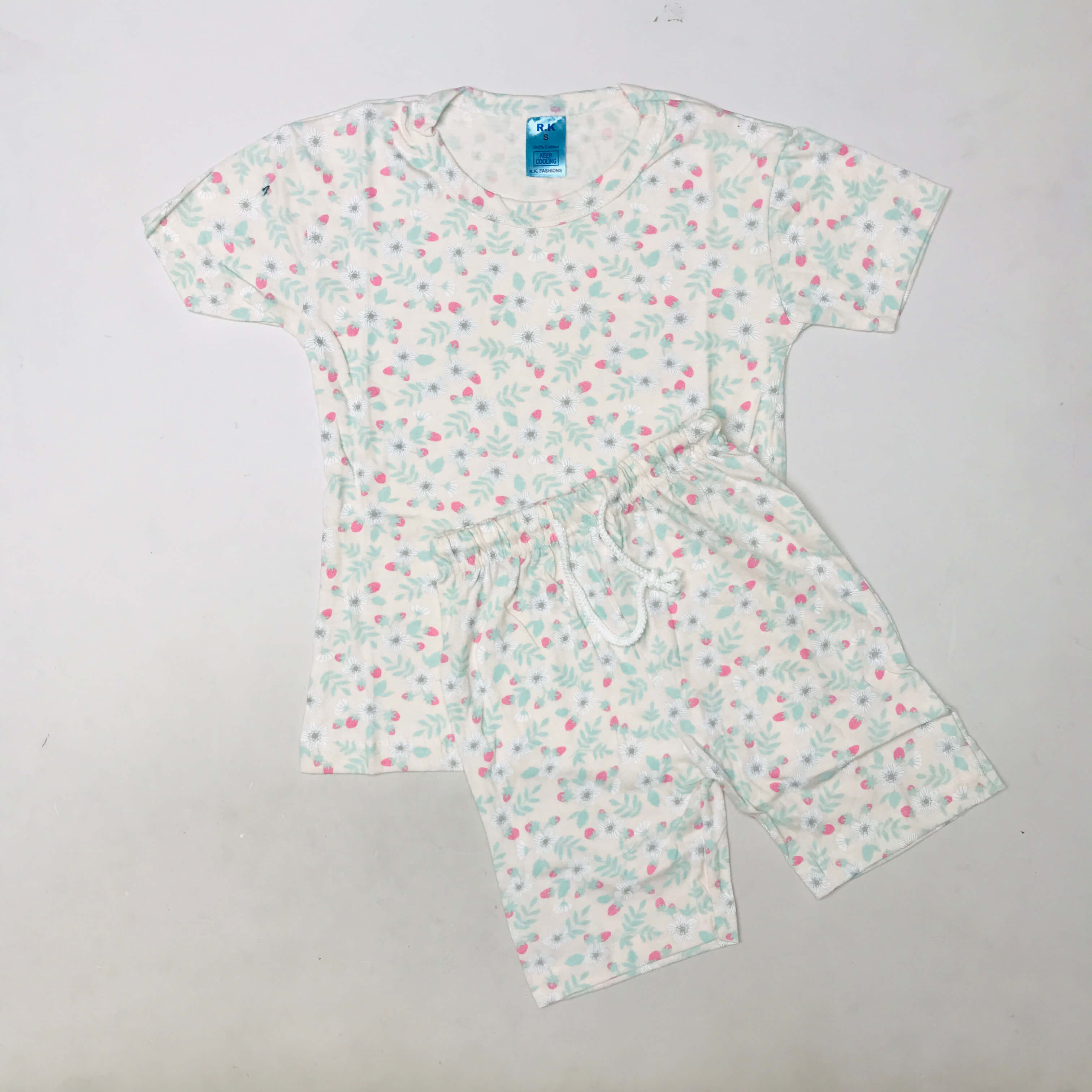 Kids Printed Shorts Set