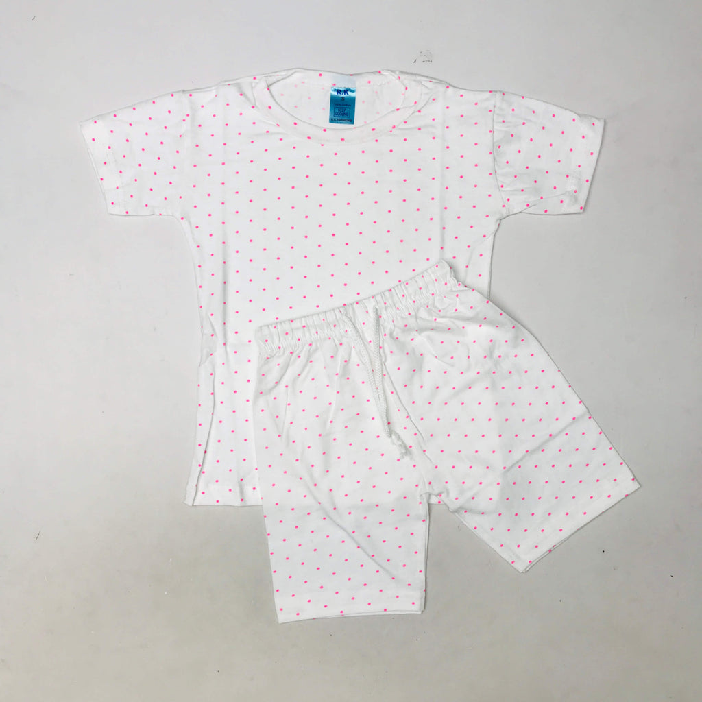 Kids Printed Shorts Set