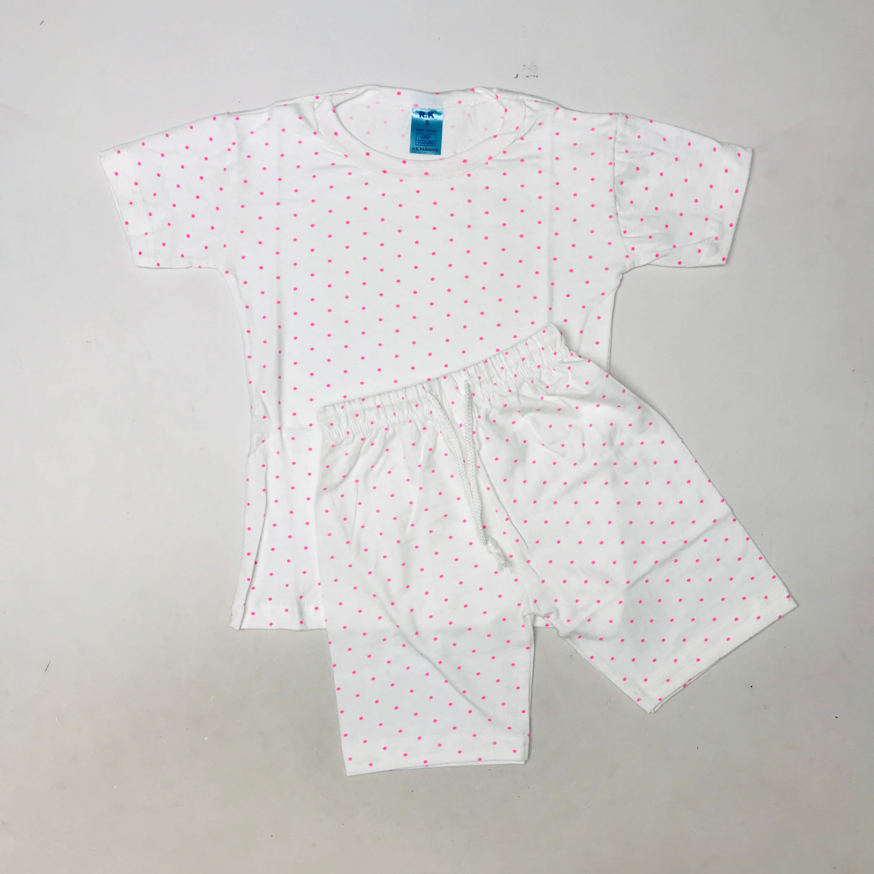 Kids Printed Shorts Set