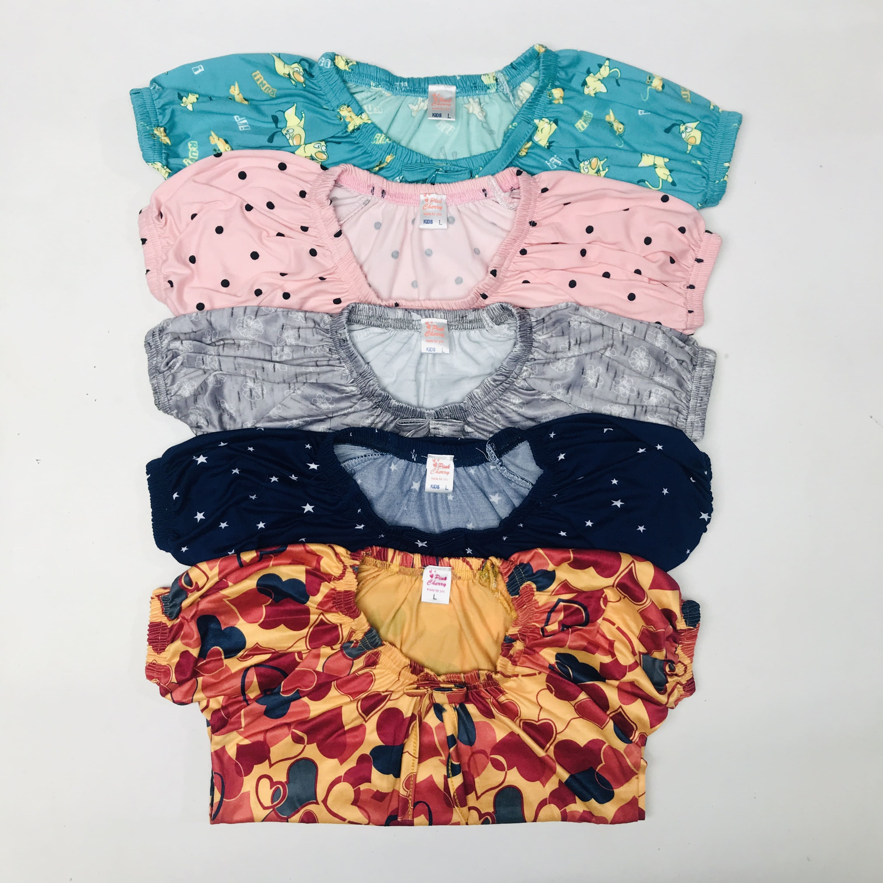 Floral Fantasy T-Shirt Combo Pack of 5