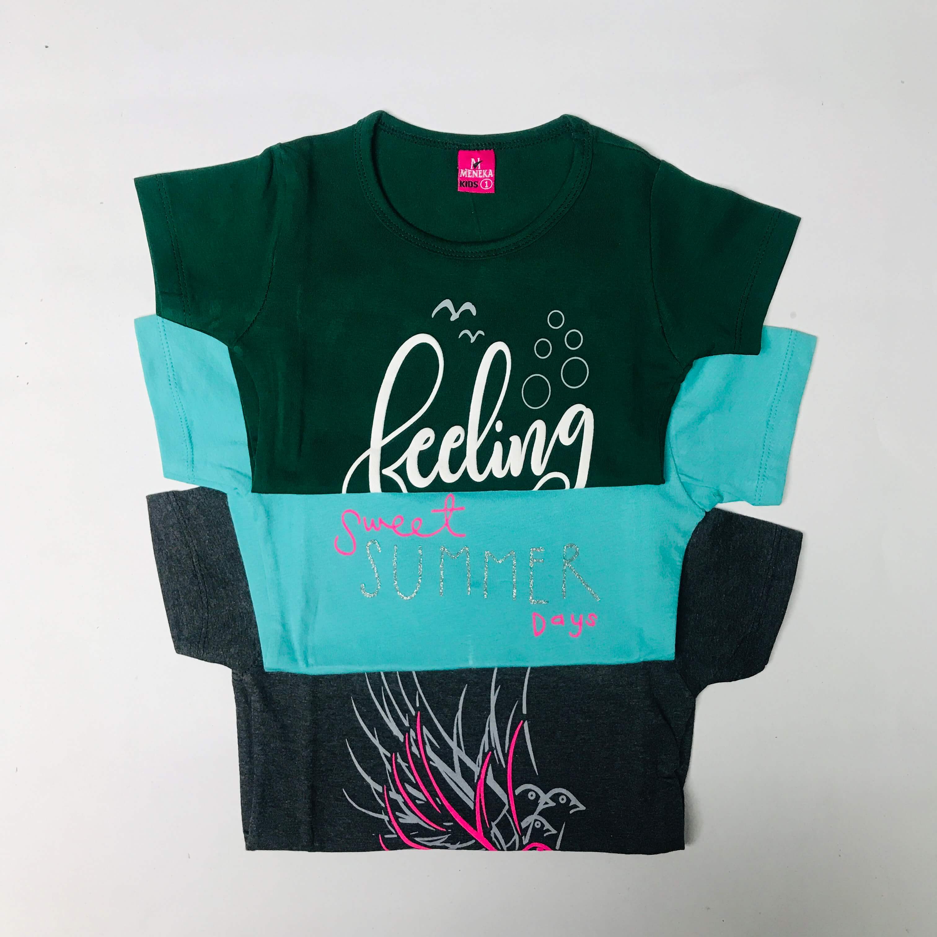 Kids T-Shirt Combo Pack of 3