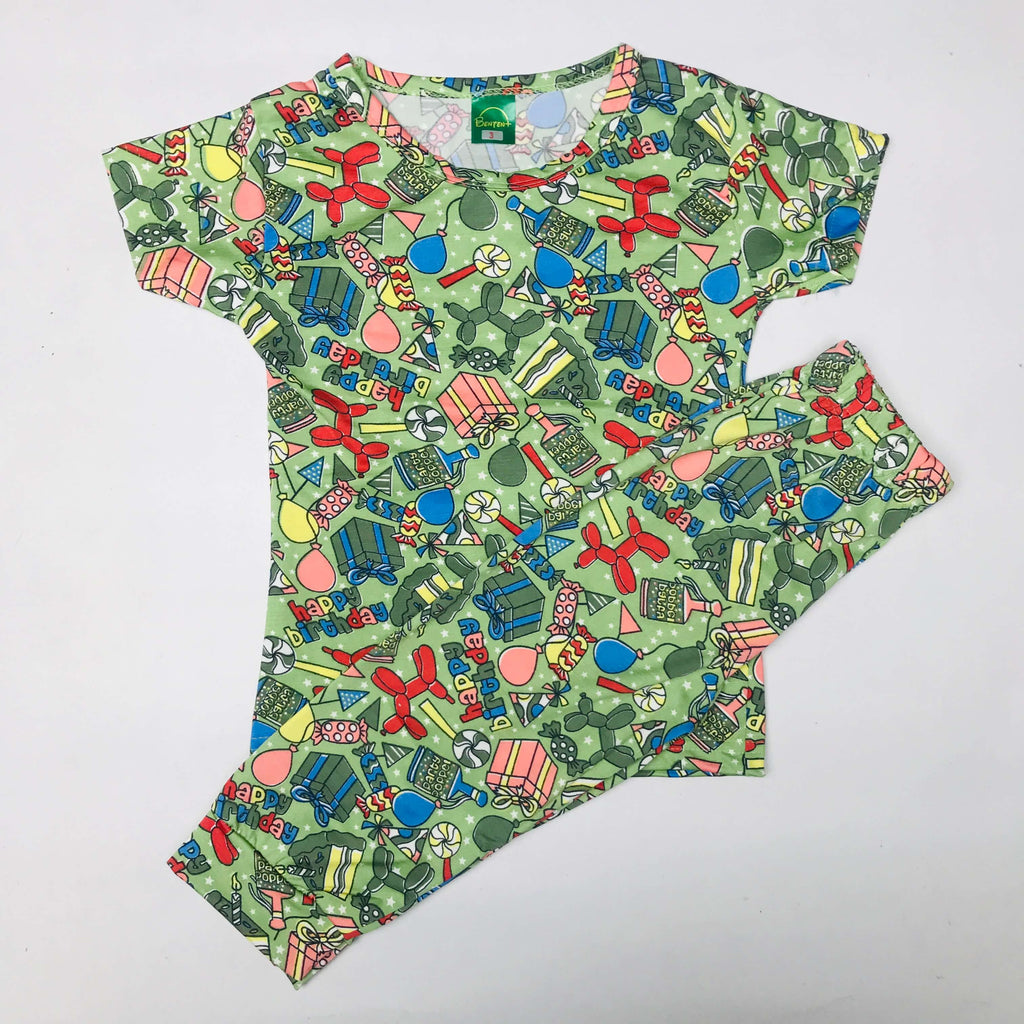 Cartoon Cuddles printed Pant Set