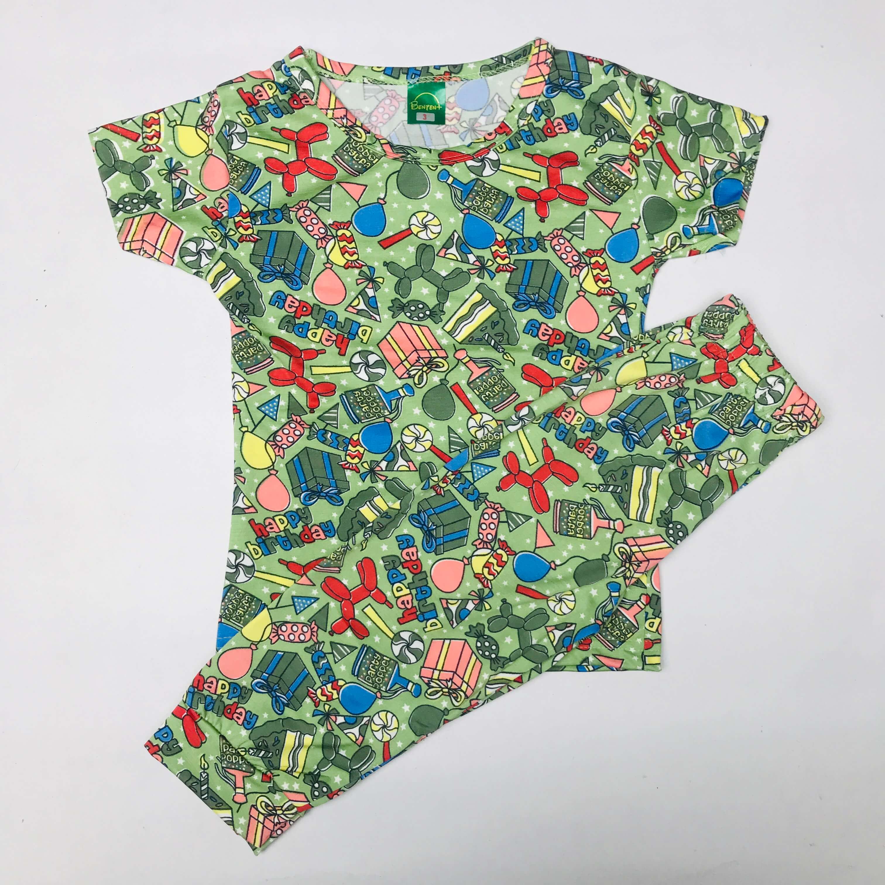Cartoon Cuddles printed Pant Set