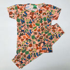 Cartoon Cuddles printed Pant Set