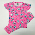 Cartoon Cuddles printed Pant Set