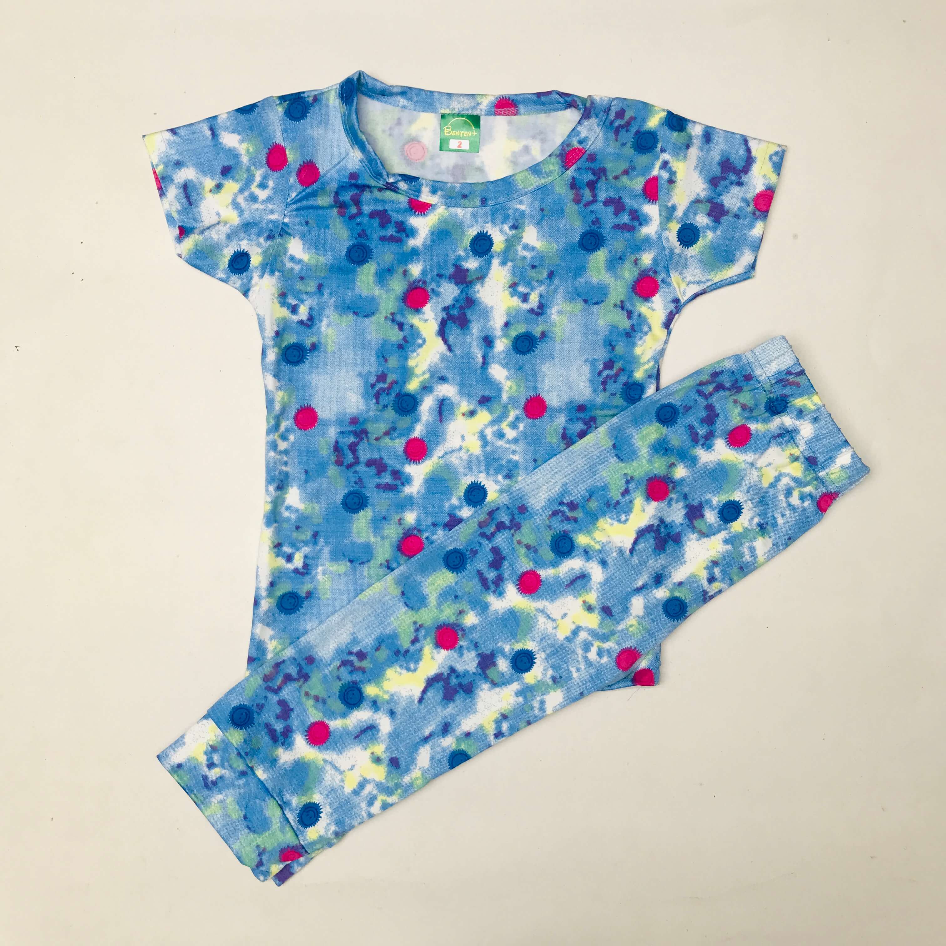 Cartoon Cuddles printed Pant Set