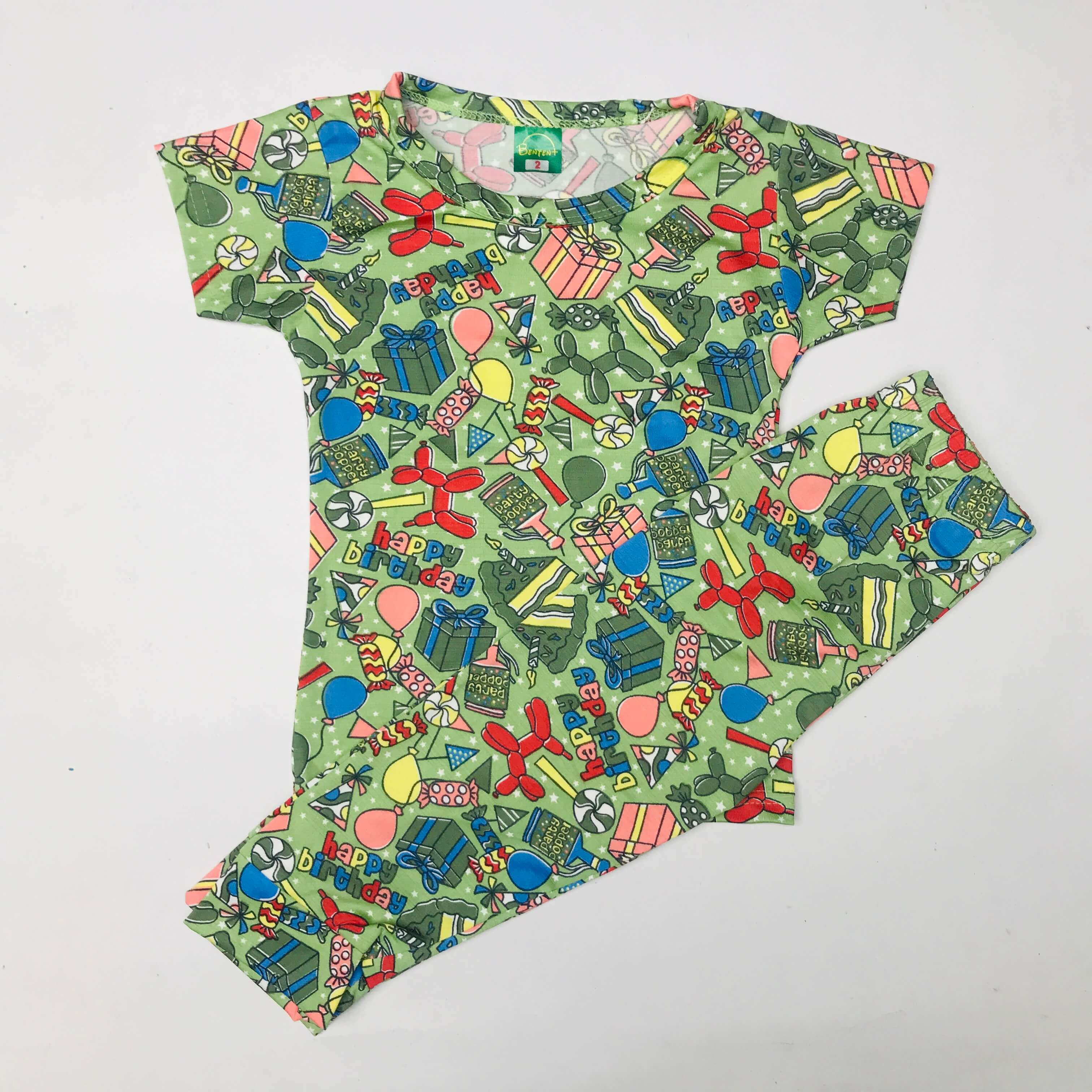 Cartoon Cuddles printed Pant Set