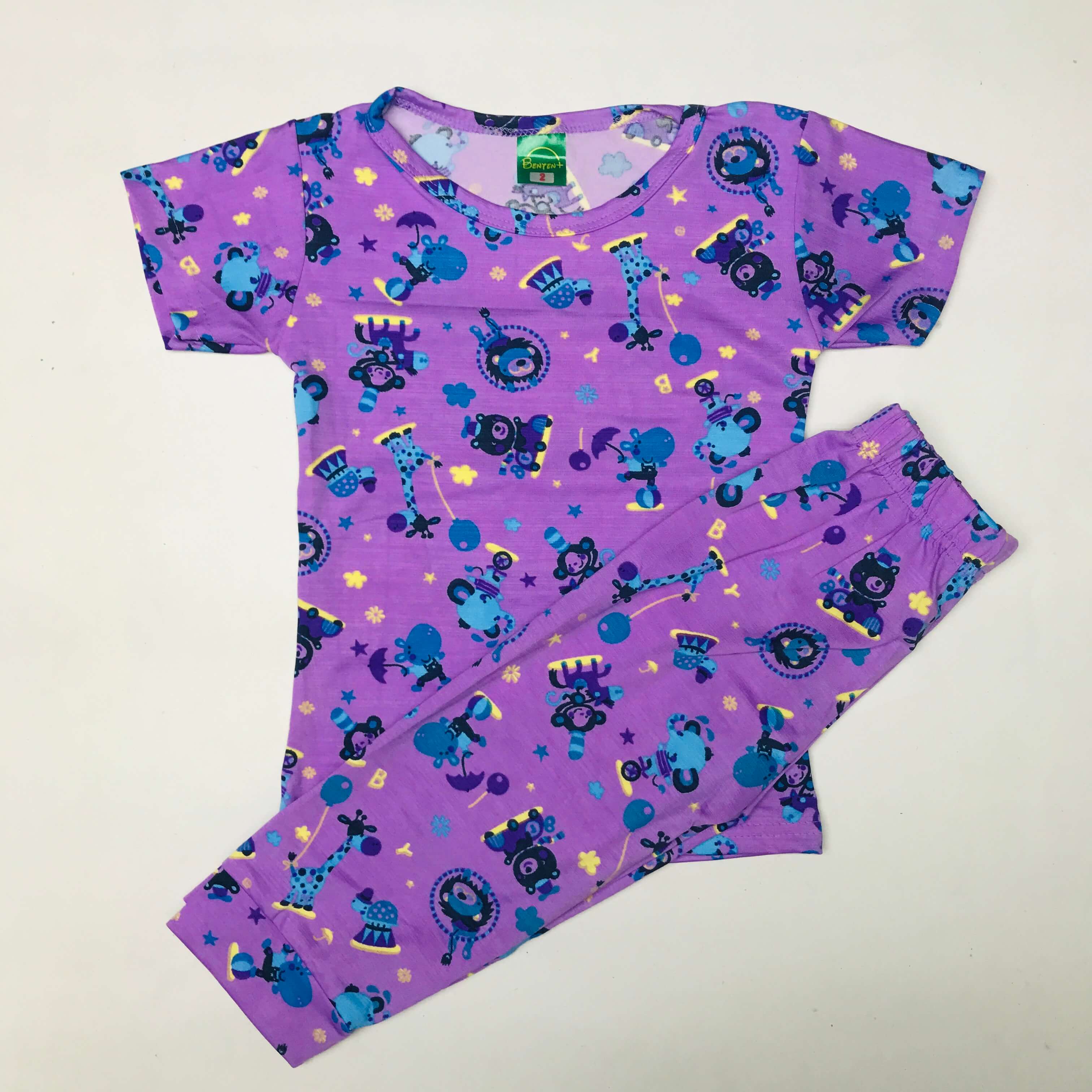 Cartoon Cuddles printed Pant Set