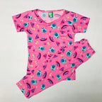 Cartoon Cuddles printed Pant Set
