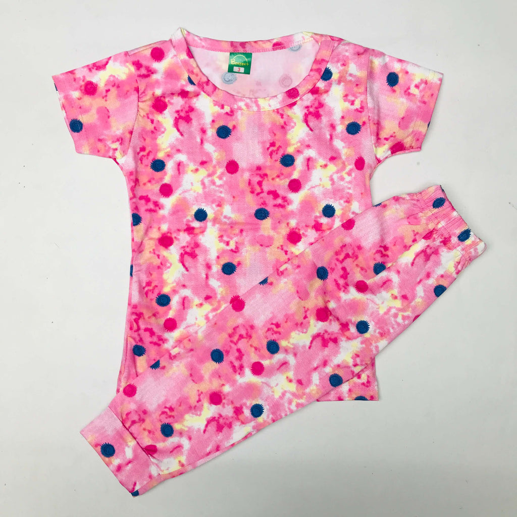 Cartoon Cuddles printed Pant Set