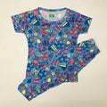 Cartoon Cuddles printed Pant Set