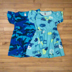 Printed Frock Pack Of 2