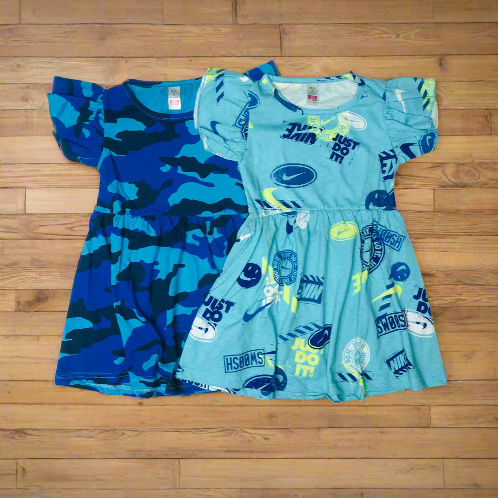 Printed Frock Pack Of 2