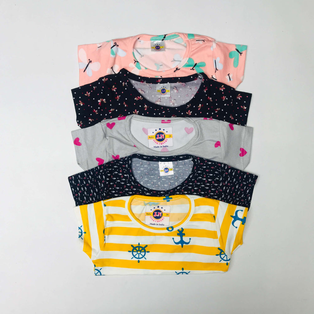 Printed Top Combo Pack of 5