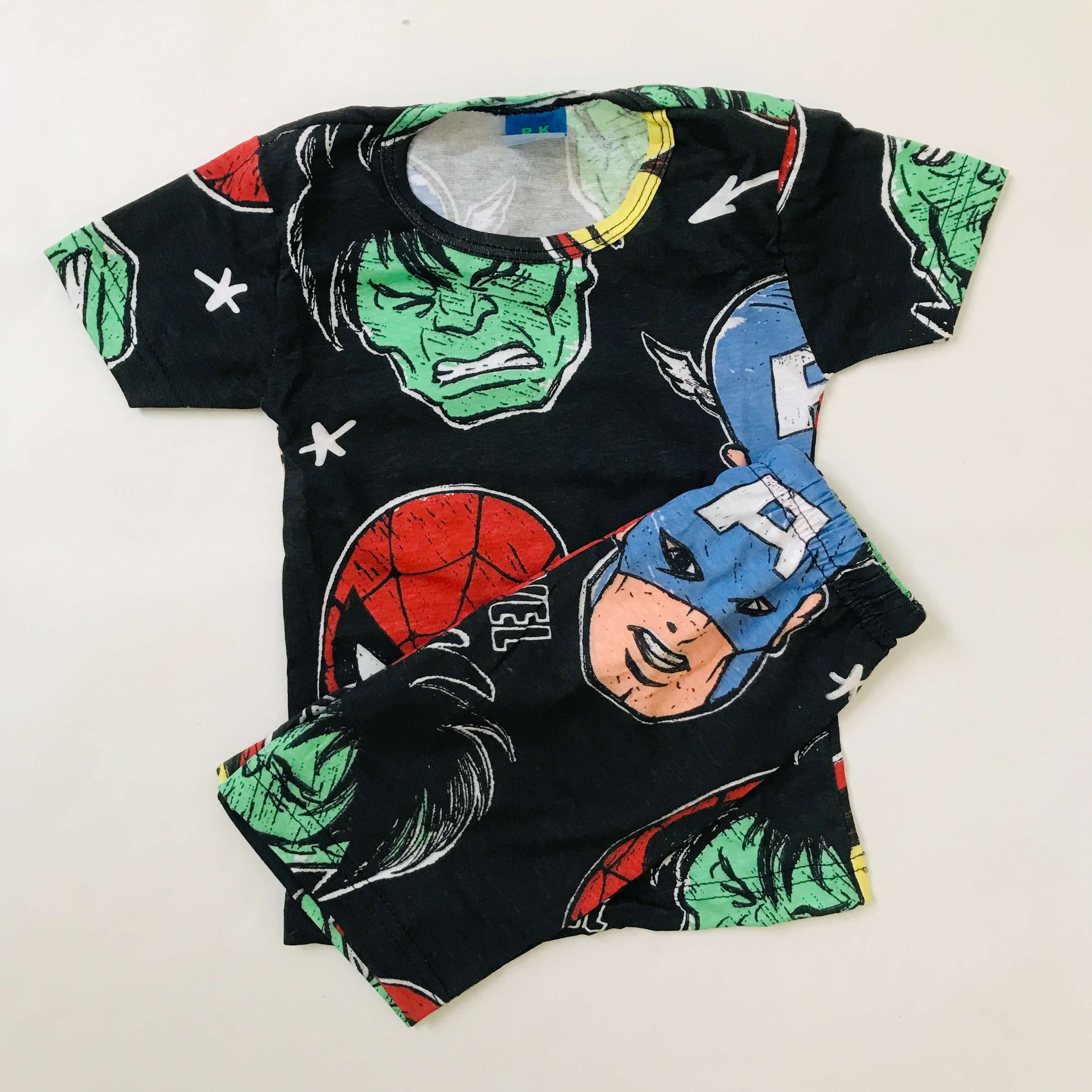 Kids Printed Shorts Set