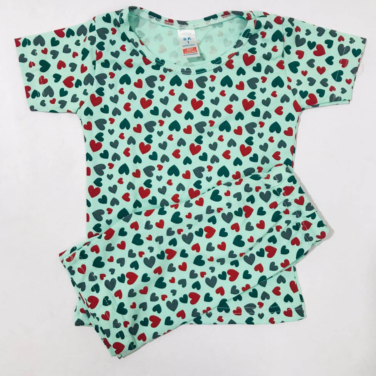 Kids Printed Shorts Set