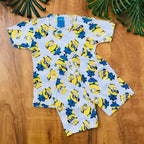 Kids Printed Shorts Set