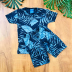 Kids Printed Shorts Set