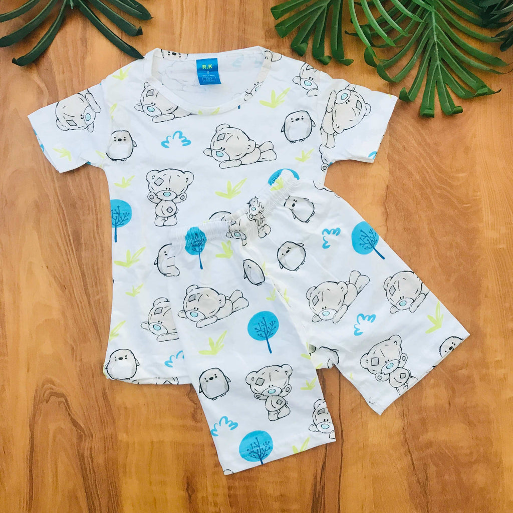 Kids Printed Shorts Set