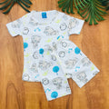Kids Printed Shorts Set