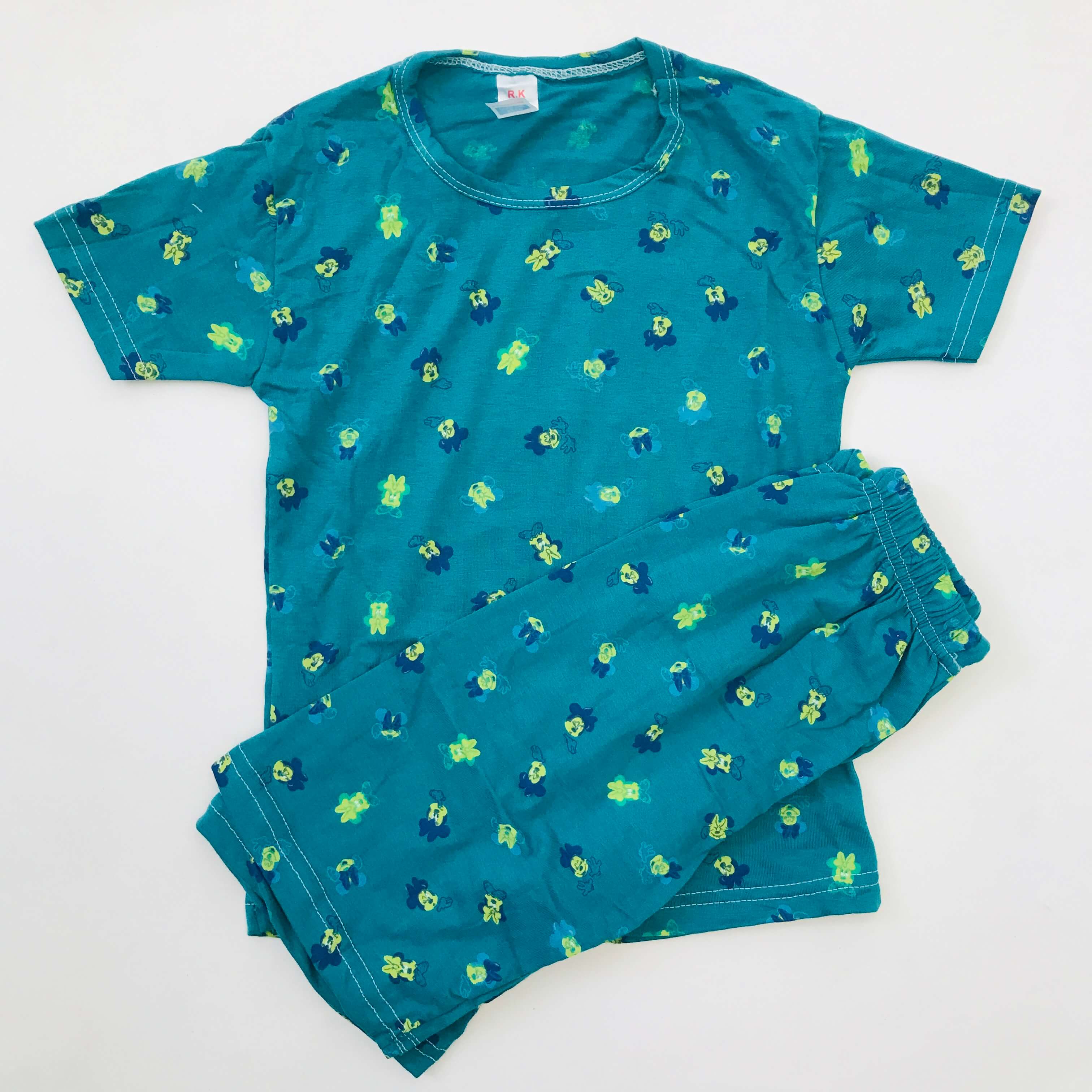 Kids Printed Shorts Set