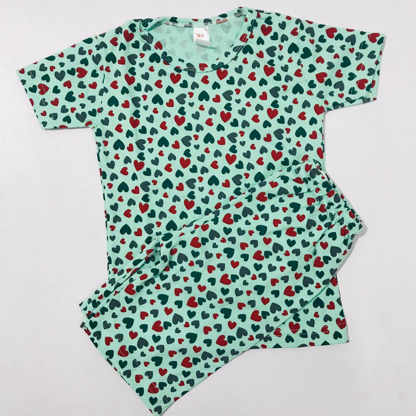 Kids Printed Shorts Set