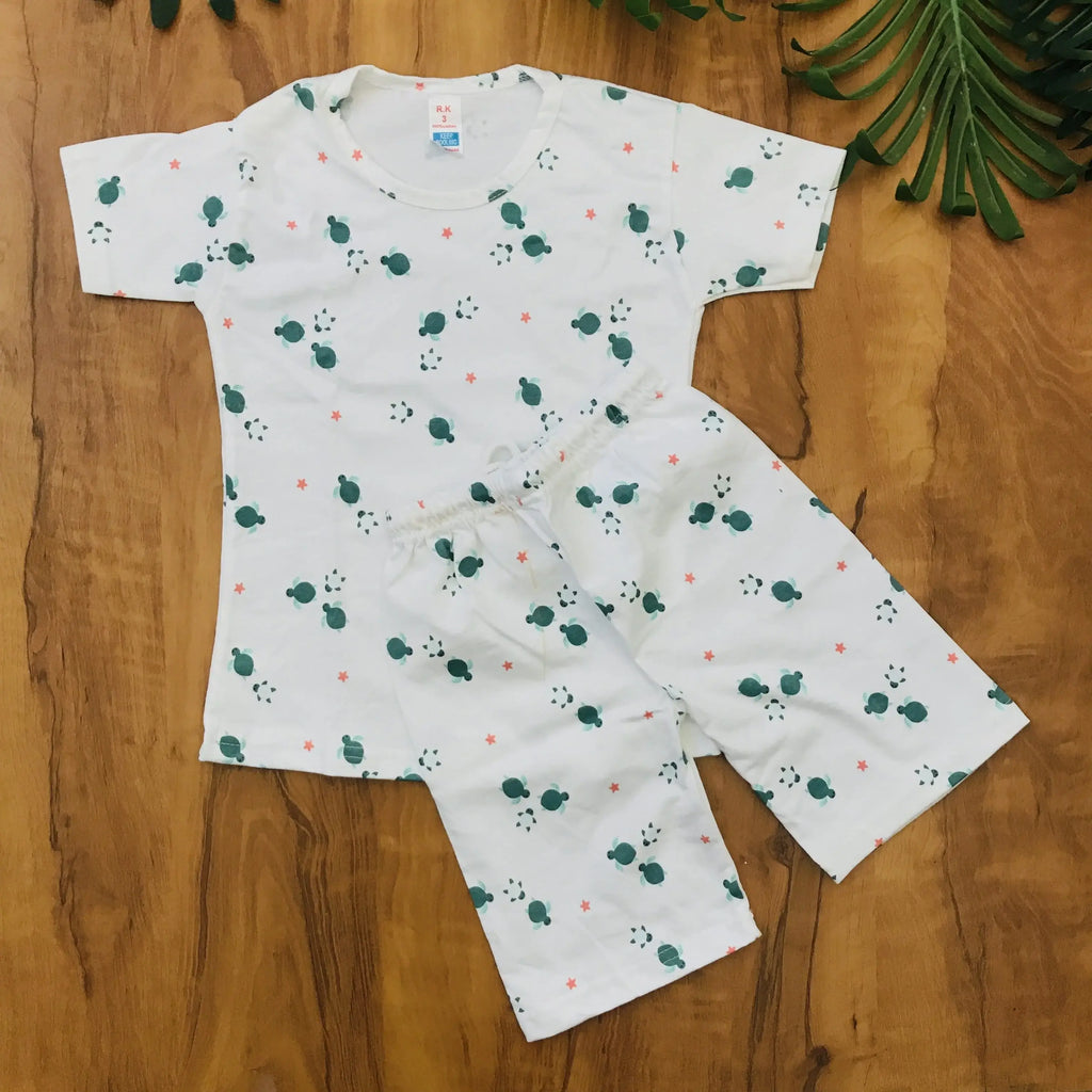 Kids Printed Shorts Set