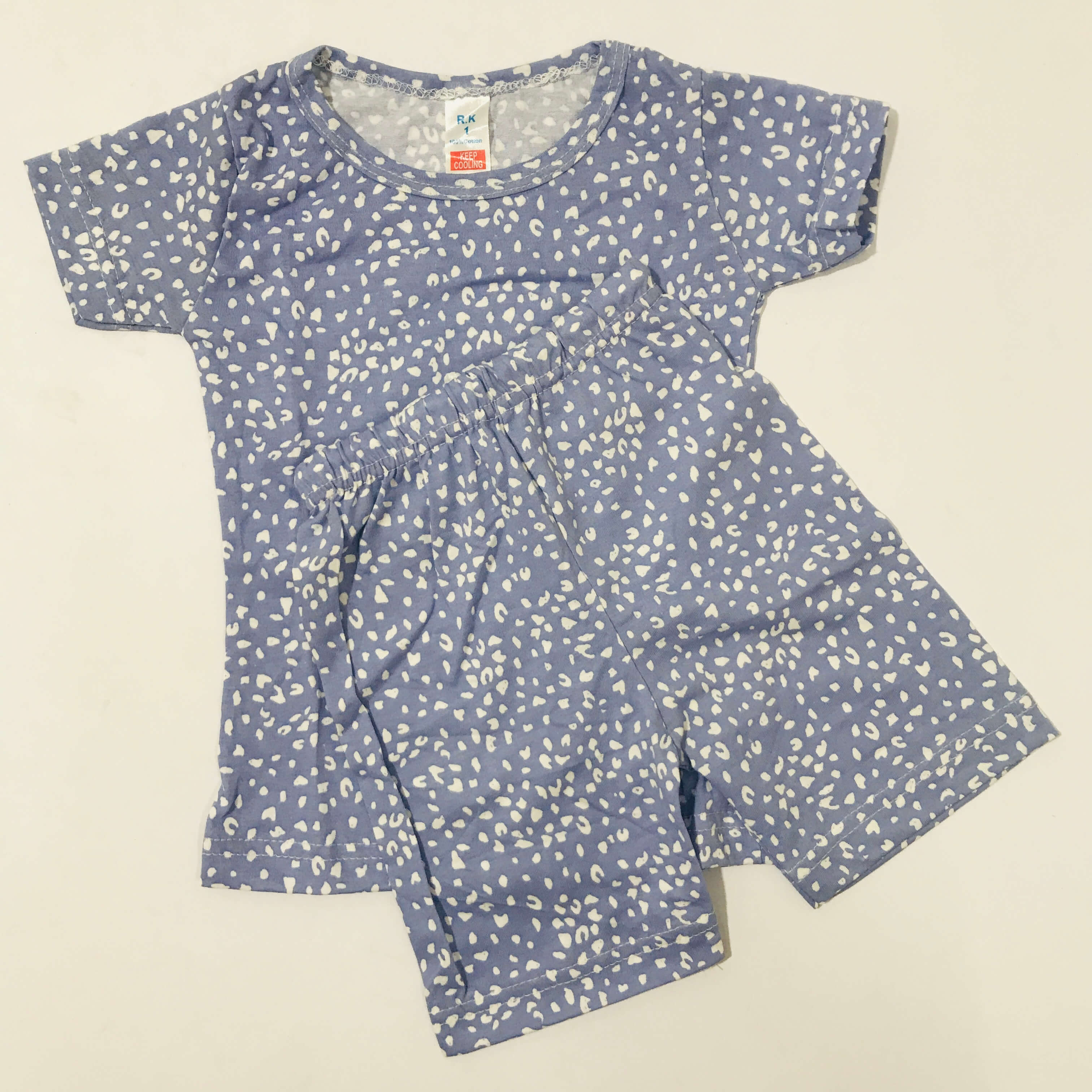 Kids Printed Shorts Set