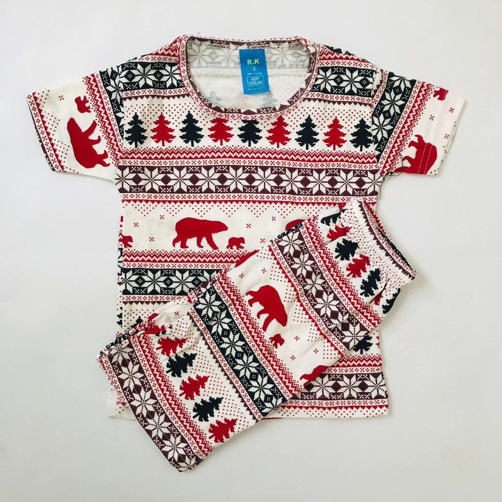 Kids Printed Shorts Set