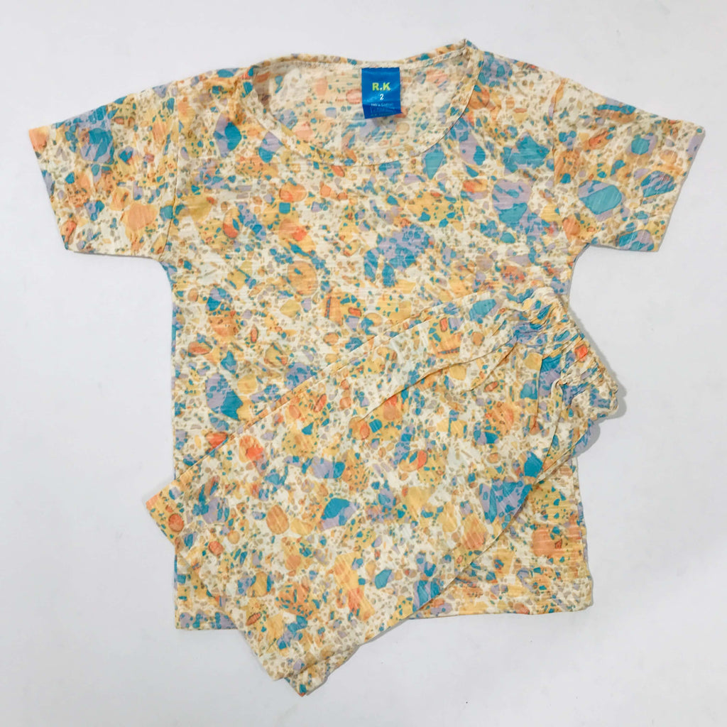 Kids Printed Shorts Set