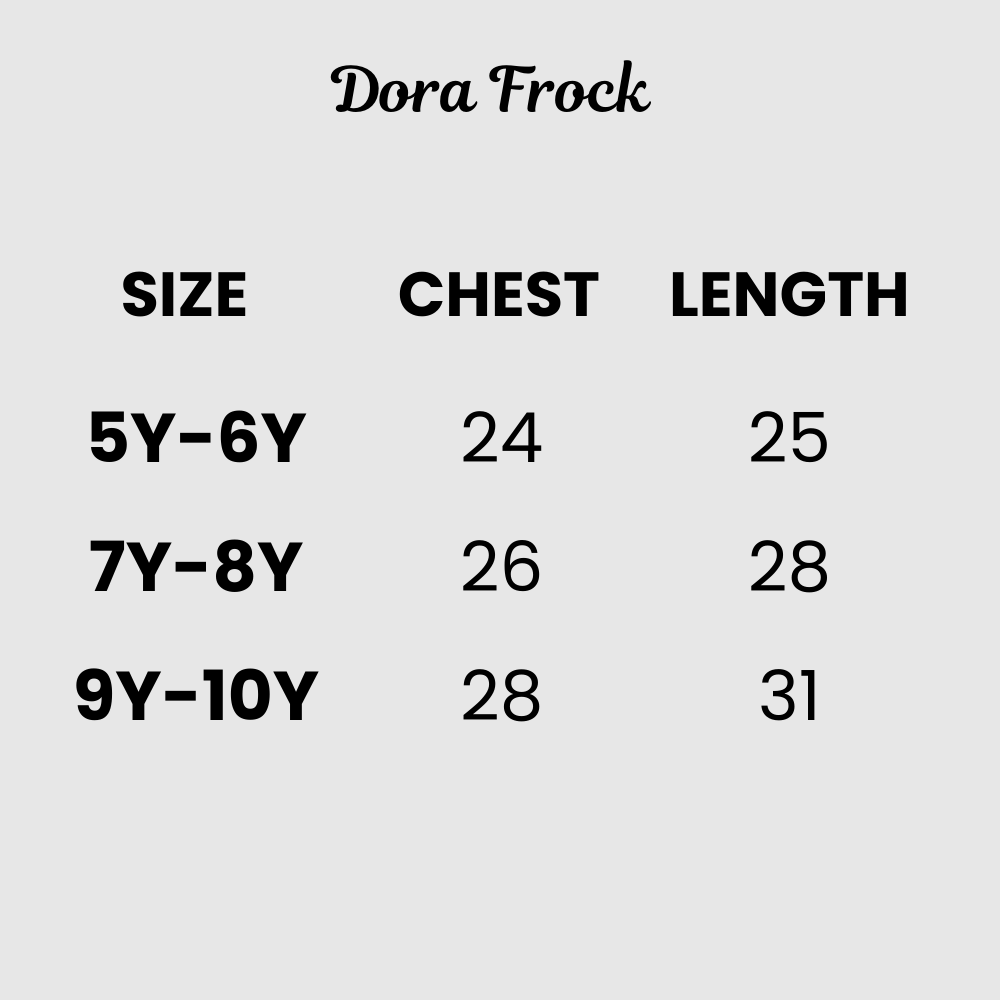 Dora Kids Frock Combo Pack Of 2