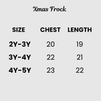 Jingle Bells Kids Christmas Frock combo (Pack of 2)