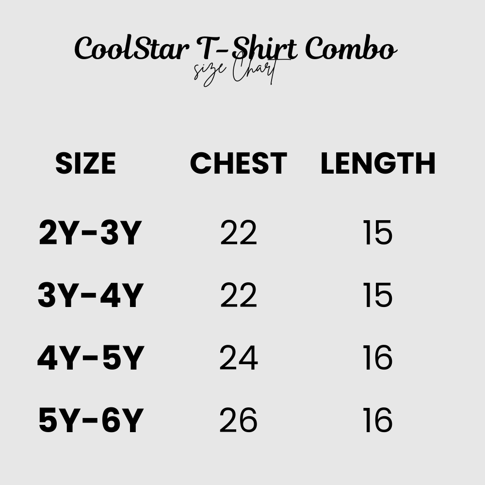 Cool Star T-Shirt Combo Pack Of 2