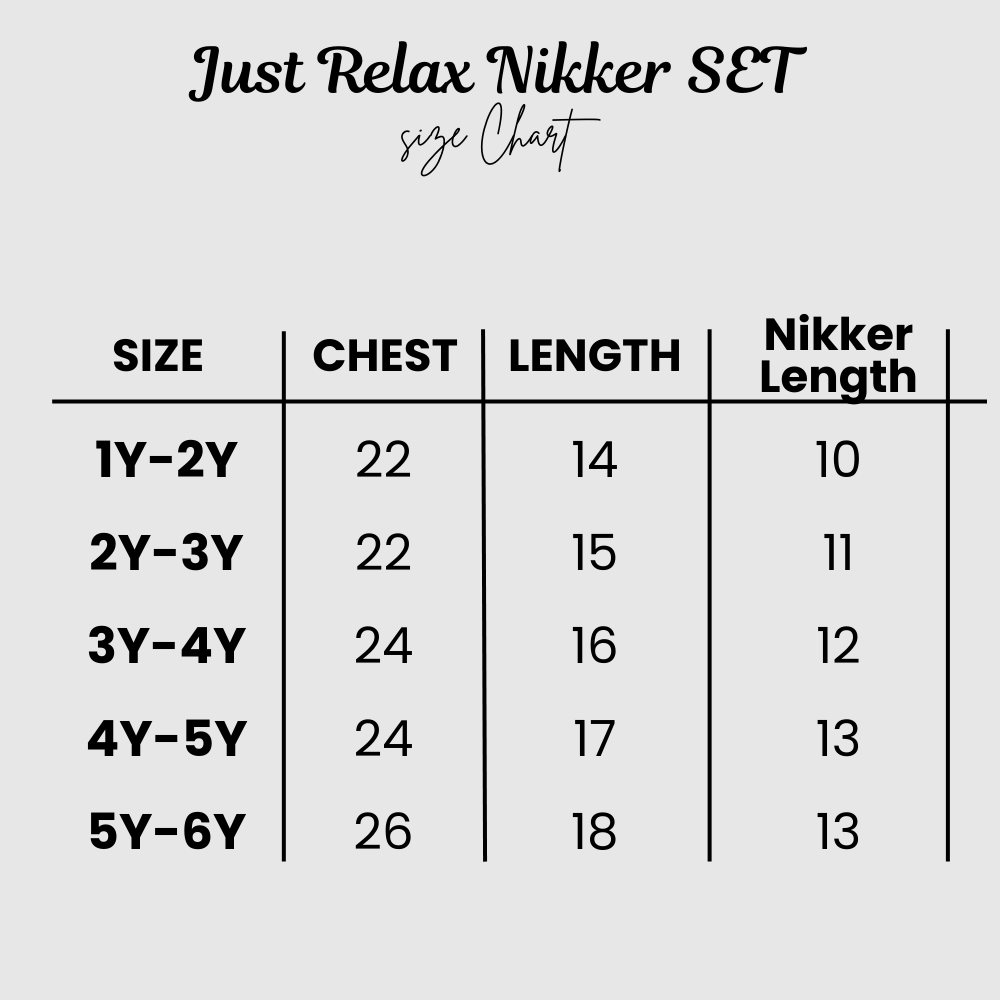 Just Relax Nikker Set