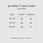 Junior Relax T-Shirt Combo Pack Of 2