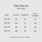 Kitty Pant Set