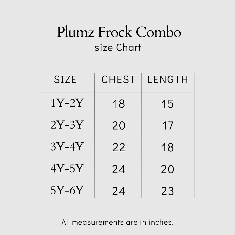 Plumz Pretty Frock Combo Pack Of 2