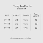 Teddy Fun Pant Set