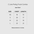 C Line Pretty Frock Combo Pack Of 2