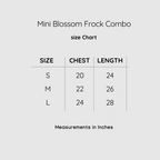 Mini Blossom Frock Combo Pack Of 2