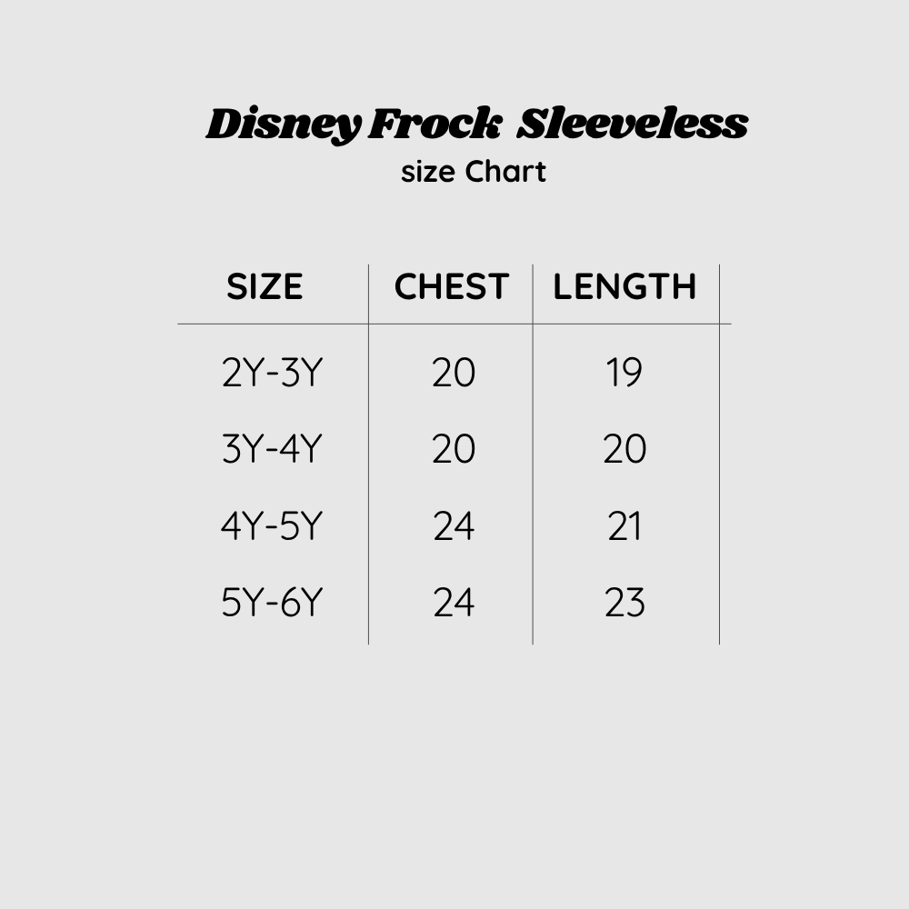 Disney Kids Frock Sleeveless Combo Pack Of 2