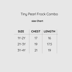 Tiny Pearl Frock Combo Pack Of 2