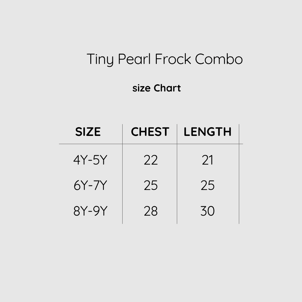 Tiny Pearl Frock