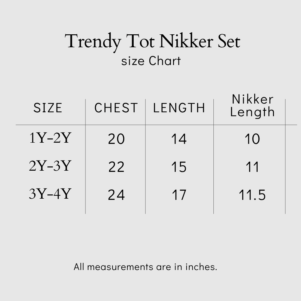 Trendy Tot Nikker Set